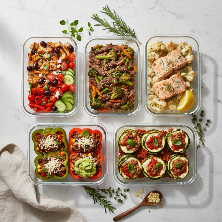 Keto Paleo Meal Prep: 5 Easy Recipes for Busy Weeks