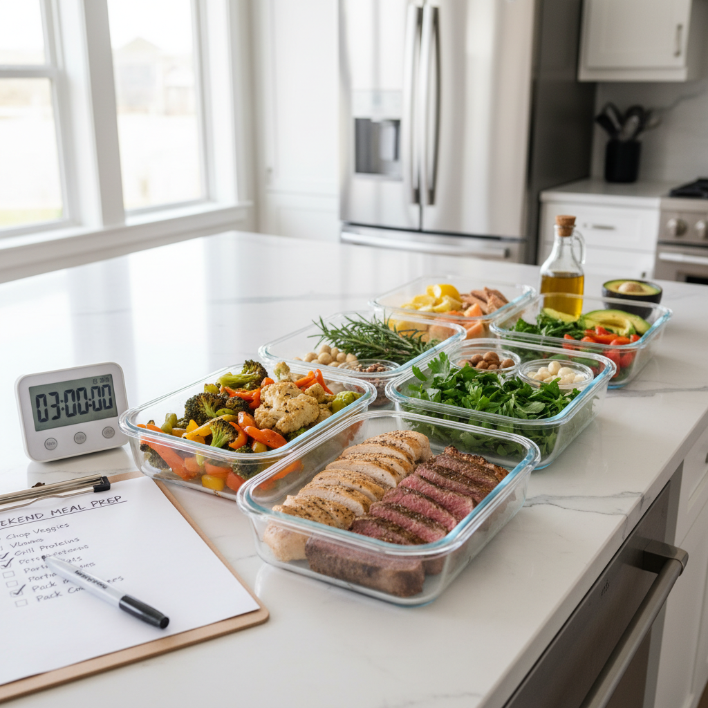 Weekend Warrior Meal Prep: 3-Hour Sunday Setup Success
