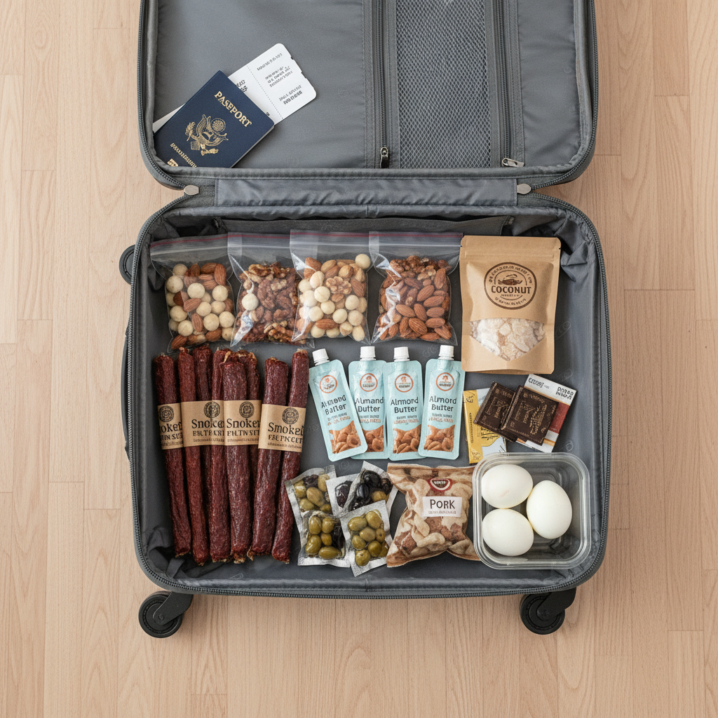 Keto-Paleo Travel Snacks: Airport-Friendly Options